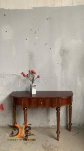 Bàn console bán nguyệt vintage 18-08-25