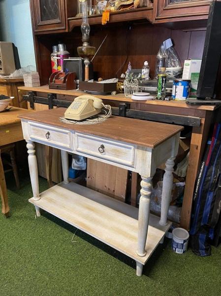 Bàn Console Trắng Xước Cafe BG8-06-22