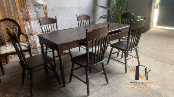 Bàn dài vintage 18-04-25 - Hình mô tả 2
