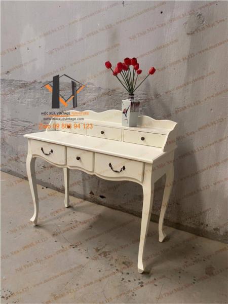 Bàn gỗ trắng 19-03-23 - Hình mô tả 1