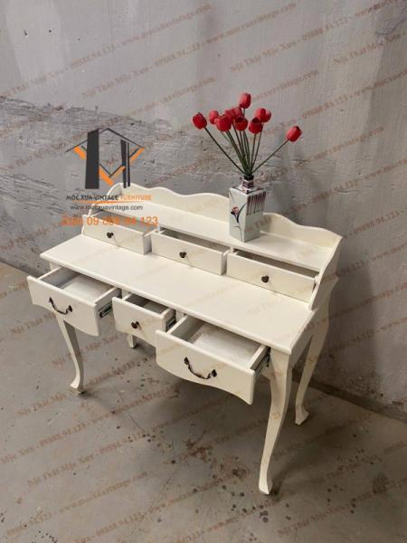 Bàn gỗ trắng 19-03-23 - Hình mô tả 3