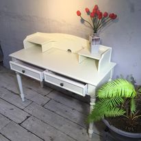 Bàn gỗ Trắng Kem BG5-08-22