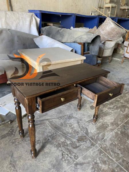 Bàn gỗ vintage 11-10-23 - Hình mô tả 2