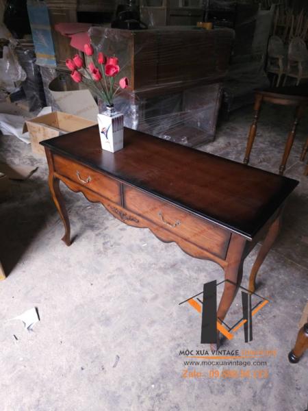 Bàn gỗ vintage 17-03-25 - Hình mô tả 2