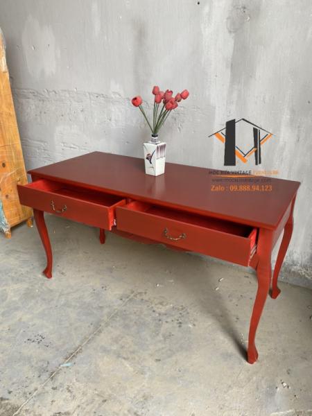 Bàn gỗ vintage 18-12-23 - Hình mô tả 1