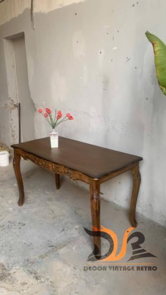 Bàn gỗ vintage 21-05-25 - Hình mô tả 1