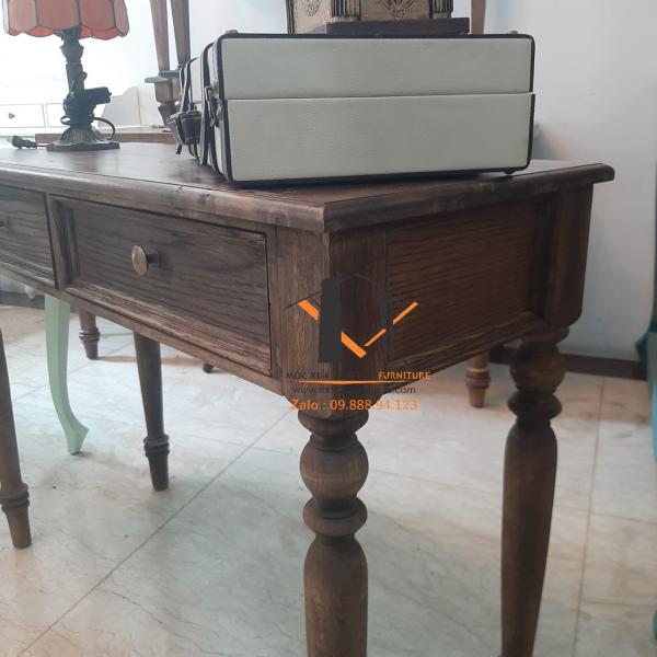Bàn gỗ vintage 21-06-25 - Hình mô tả 2