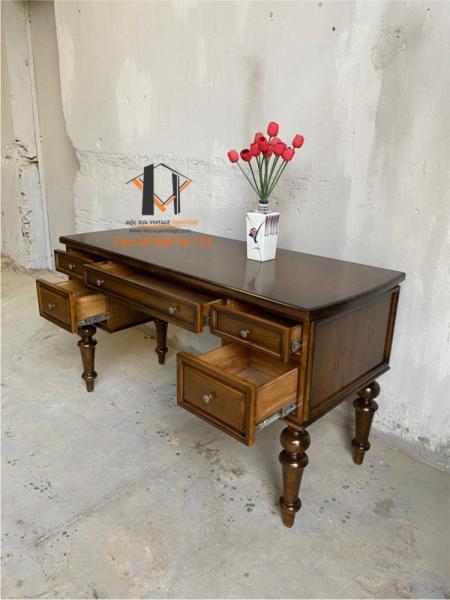 Bàn gỗ vintage BG 06-12-22 - Hình mô tả 2