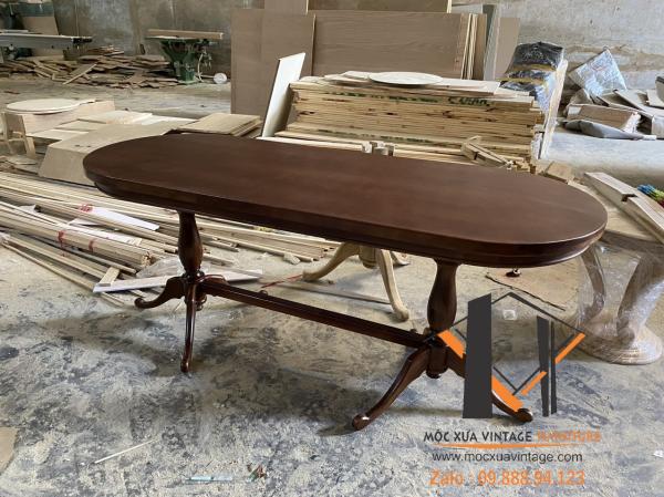 Bàn gỗ vintage BG 11-06-24 - Hình mô tả 1
