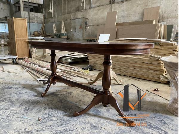 Bàn gỗ vintage BG 11-06-24 - Hình mô tả 2