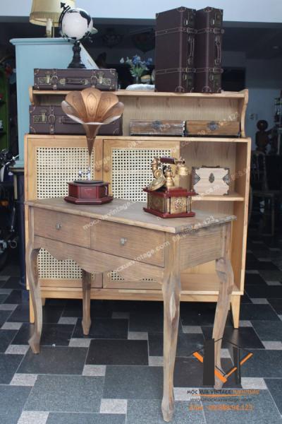 Bàn gỗ vintage BG 15-03-23 - Hình mô tả 2
