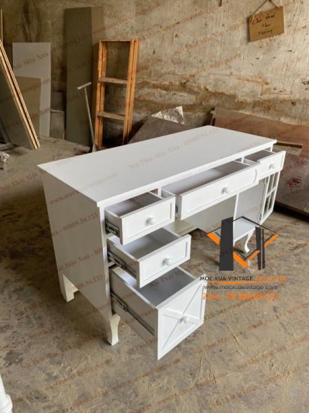 Bàn làm việc style vintage 13-07-24 - Hình mô tả 1