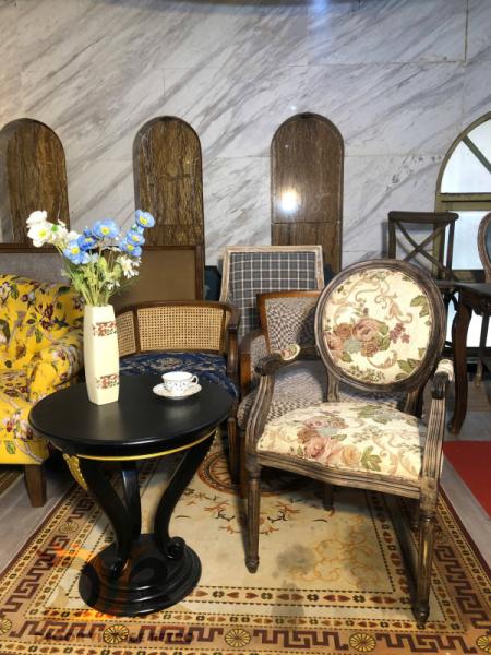 Bàn tròn sofa vintage 35-05-24 - Hình mô tả 3