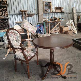 Bàn tròn vintage BG03-11-22 - Hình mô tả 1