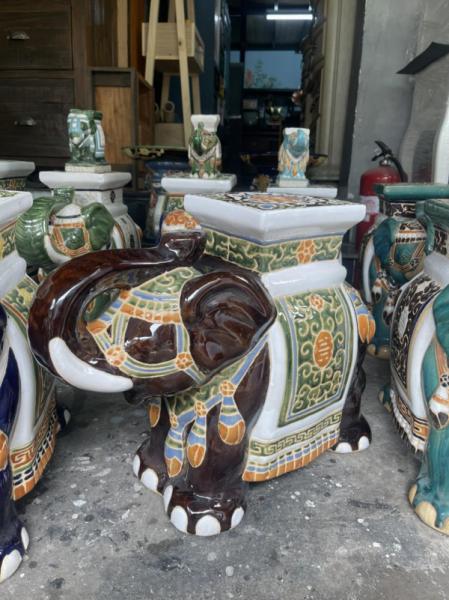 Cặp voi gốm sứ VG6-10-22
