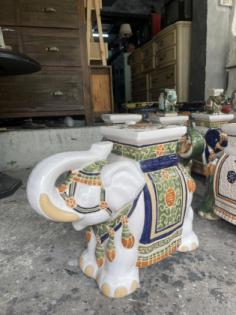 Cặp voi gốm sứ VG5-10-22