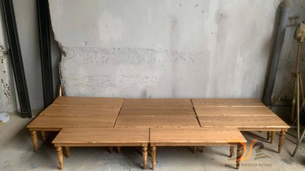Ghế bench mini phong cách vintage 08-08-25 - Hình mô tả 1