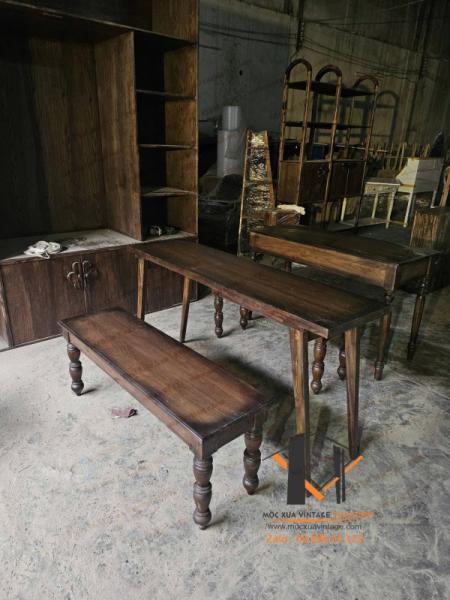 Ghế bench vintage 28-01-25 - Hình mô tả 2