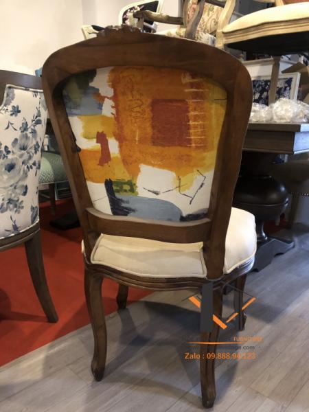 Ghế gỗ luois 15 vintage 50-05-24 - Hình mô tả 1