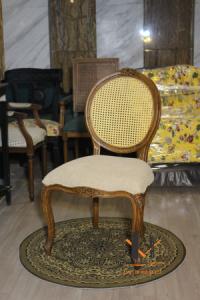 Ghế luois lưng mây vintage 01-07-24