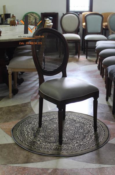 Ghế luois lưng mây vintage 08-06-24 - Hình mô tả 1