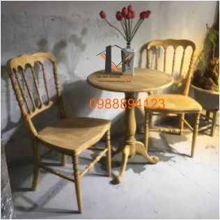 Ghế Napo sơn lau giả cũ 02-09-22 - Hình mô tả 2
