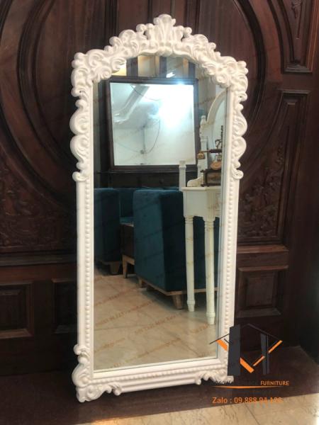 Gương gỗ vintage 03-04-25 - Hình mô tả 1
