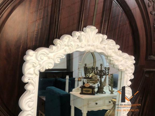 Gương gỗ vintage 03-04-25 - Hình mô tả 2