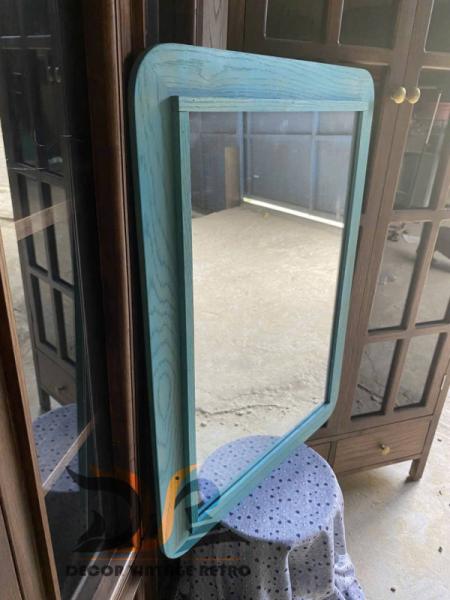 Gương gỗ vintage 14-10-23 - Hình mô tả 2