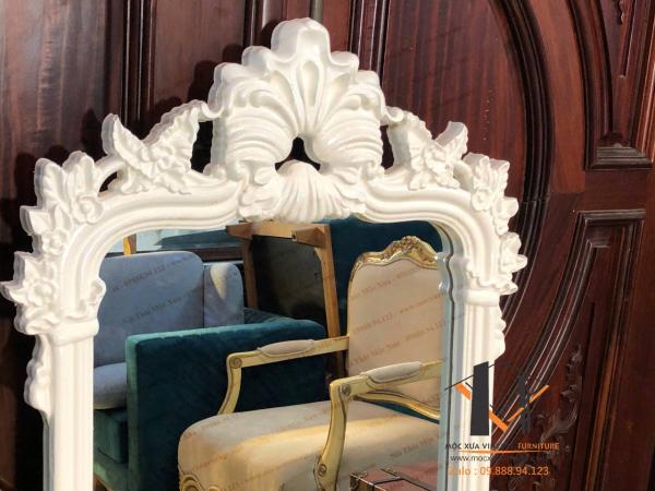 Gương gỗ vintage 15-03-25 - Hình mô tả 2