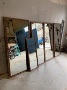 Gương gỗ vintage size lớn 07-07-23