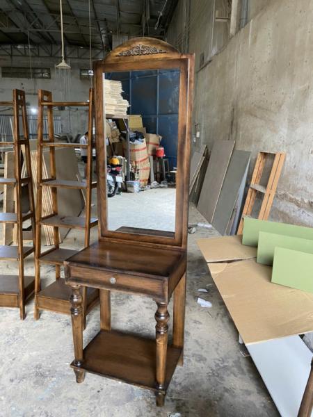 Gương tiệm cắt tóc vintage 03-06-24 - Hình mô tả 1