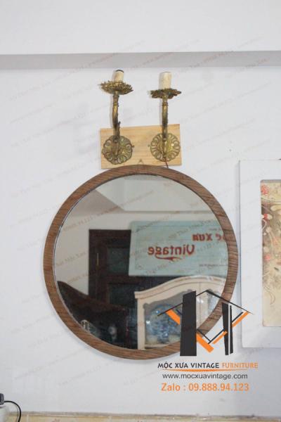 Gương tròn vintage 16-09-24