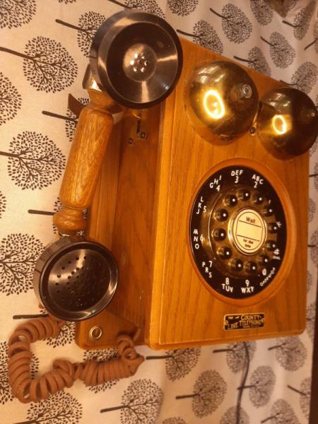 Điện thoại xưa The county line telephone USA - Hình mô tả 2