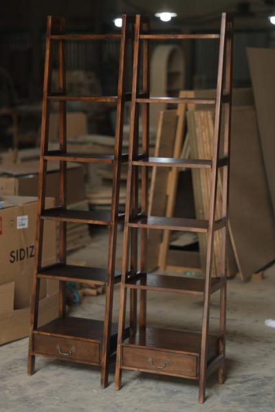 Kệ gỗ nhiều tầng vintage  04-08-24 - Hình mô tả 1