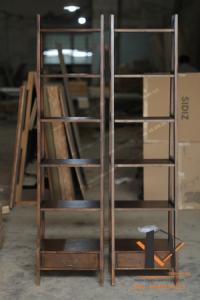 Kệ gỗ nhiều tầng vintage  04-08-24