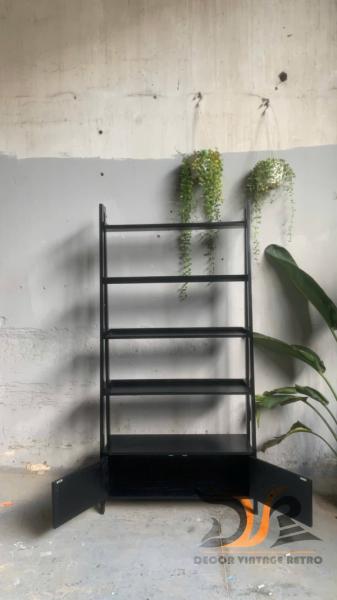 Kệ gỗ nhiều tầng vintage 04-05-25 - Hình mô tả 2