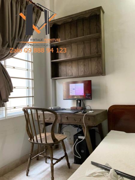 Kệ gỗ vintage 01-04-24 - Hình mô tả 1