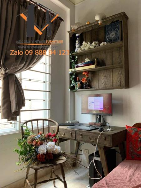 Kệ gỗ vintage 01-04-24 - Hình mô tả 2