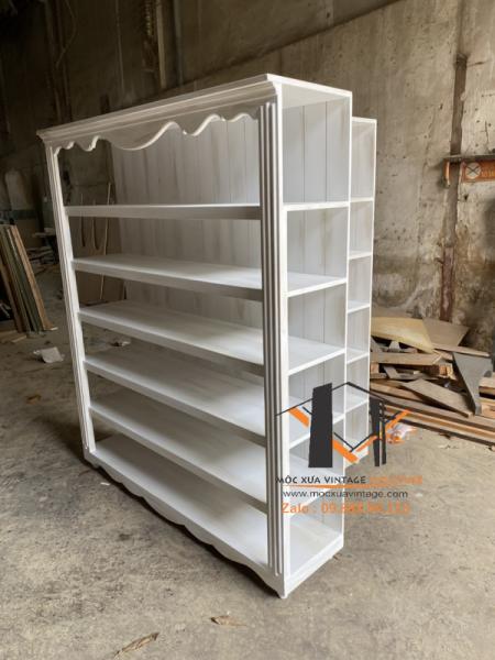 Kệ gỗ vintage 06-05-24 - Hình mô tả 1