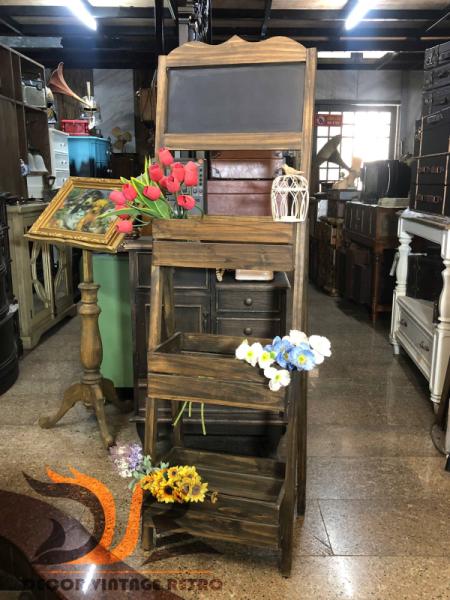 Kệ gỗ vintage 48-01-25 - Hình mô tả 3