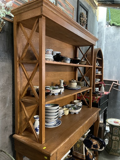 Kệ gỗ vintage KG38-06-22