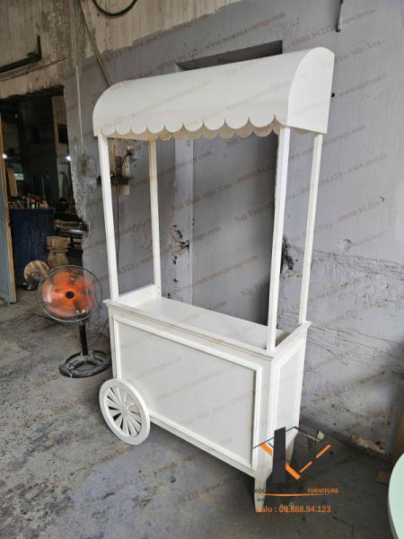 Quầy xe gỗ vintage 02-10-24 - Hình mô tả 1