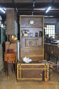Rương Bàn Bọc Da Vintage 01-09-24