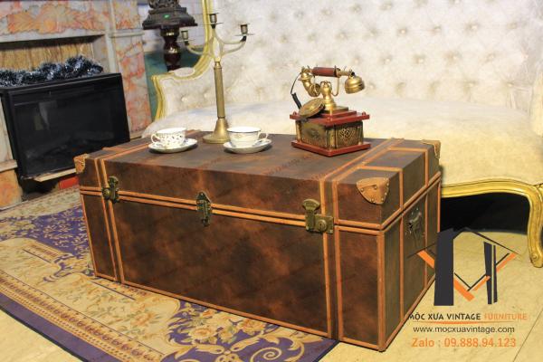 Rương bàn sofa bọc simili RG 02-09-24 - Hình mô tả 2