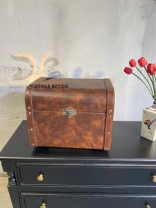 Rương gỗ bọc simili size nhỏ 02-09-23