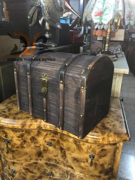 Rương gỗ vintage 02-10-24 - Hình mô tả 2