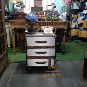 Tủ gỗ bọc nhôm phay xướt 35-08-23