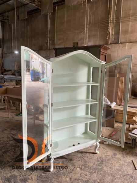 Tủ gỗ trang trí tân cổ điển 06-09-24 - Hình mô tả 1
