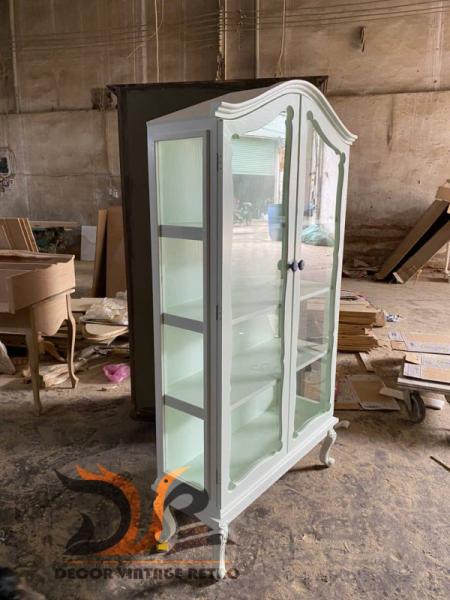 Tủ gỗ trang trí tân cổ điển 06-09-24 - Hình mô tả 2